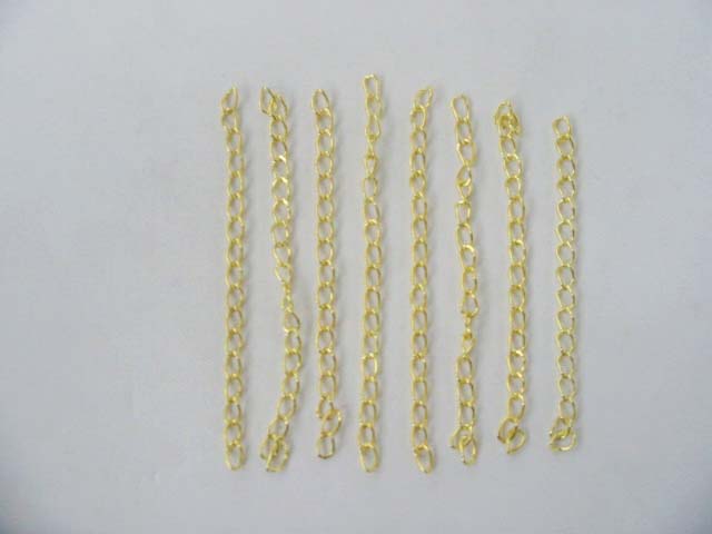 1000 Strings Golden 7cm Tail Chain for Making Own Jewellery - Click Image to Close
